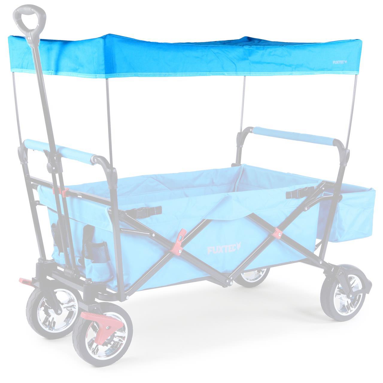 FUXTEC slnecná strieška TURQUOISE rucný vozík