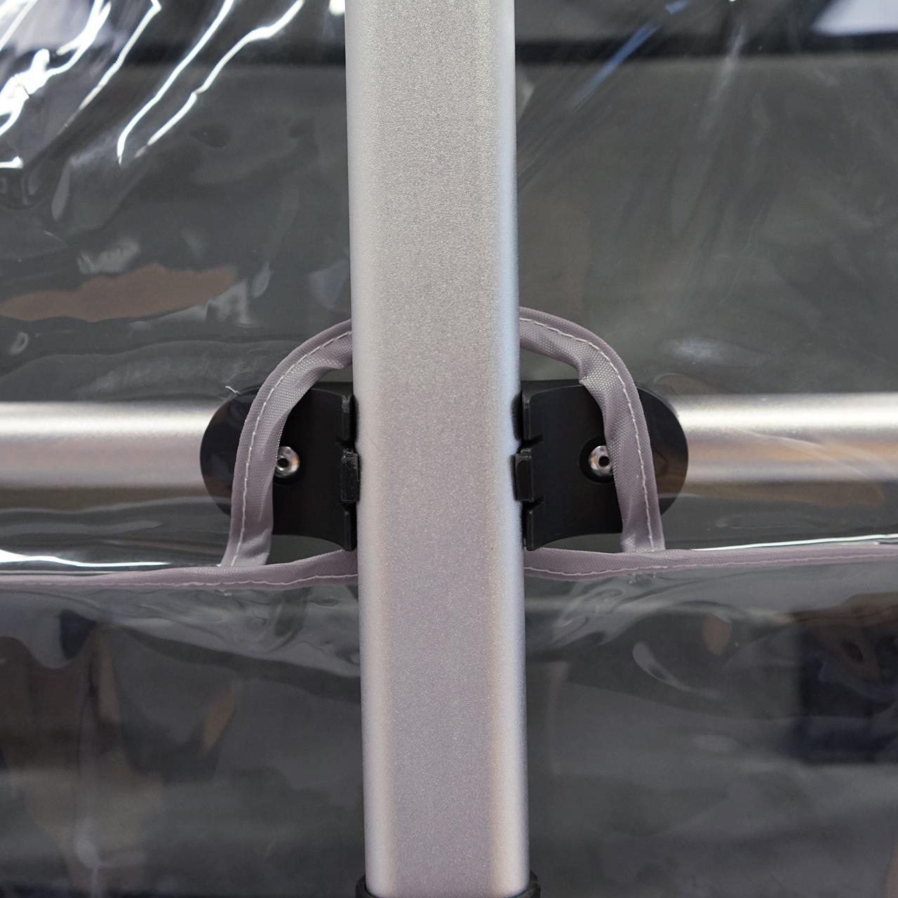 Kryt proti daždu TRANSPARENT rucný vozík CTXL-900