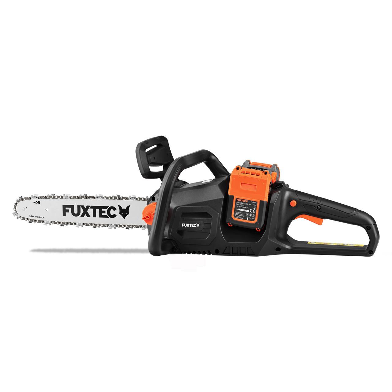 Akumulátorová retazová píla FUXTEC 2x20V FX-E2KSSET s batériou a nabíjackou