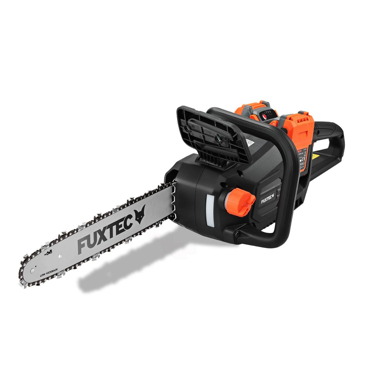 Akumulátorová retazová píla FUXTEC 2x20V FX-E2KSSET s batériou a nabíjackou