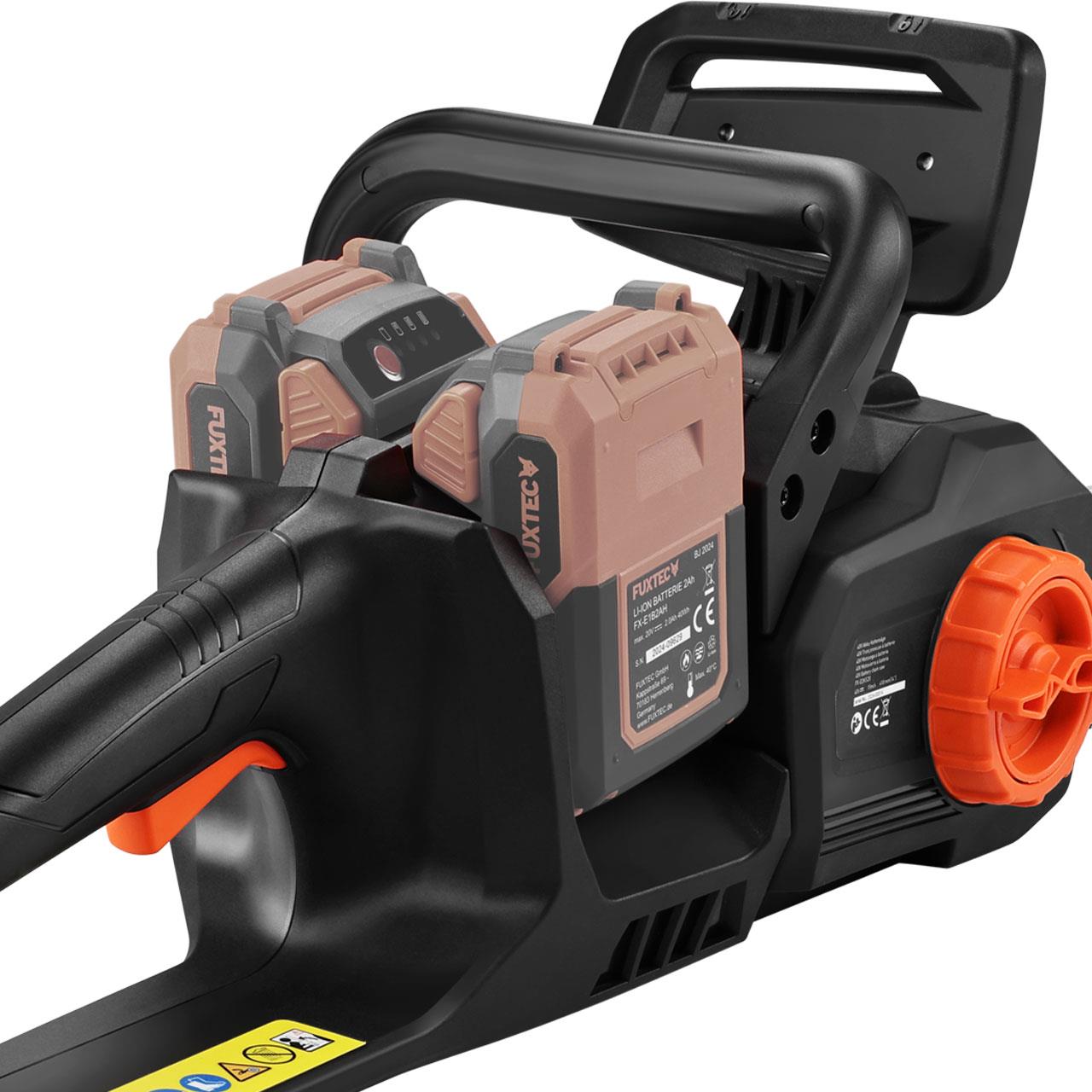 Akumulátorová retazová píla FUXTEC 2x20V FX-E2KS bez batérie a nabíjacky