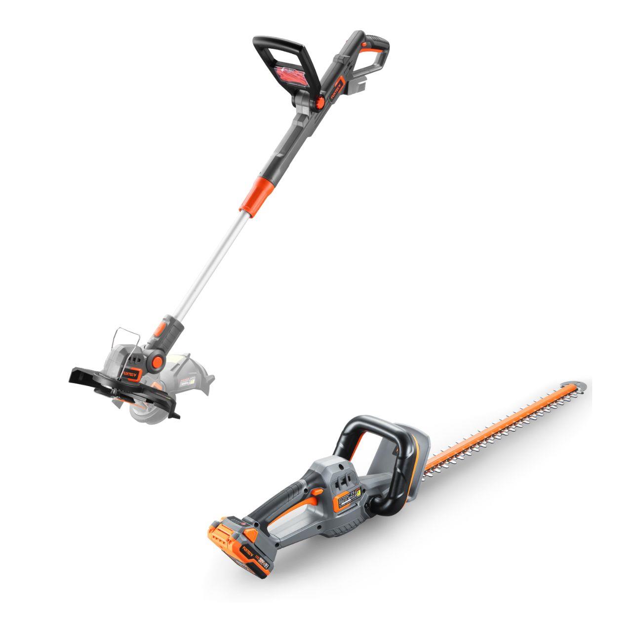 Zahradní sada FUXTEC 20V FX-20VSET5 pro vyžínac trávy a nužky na živý plot