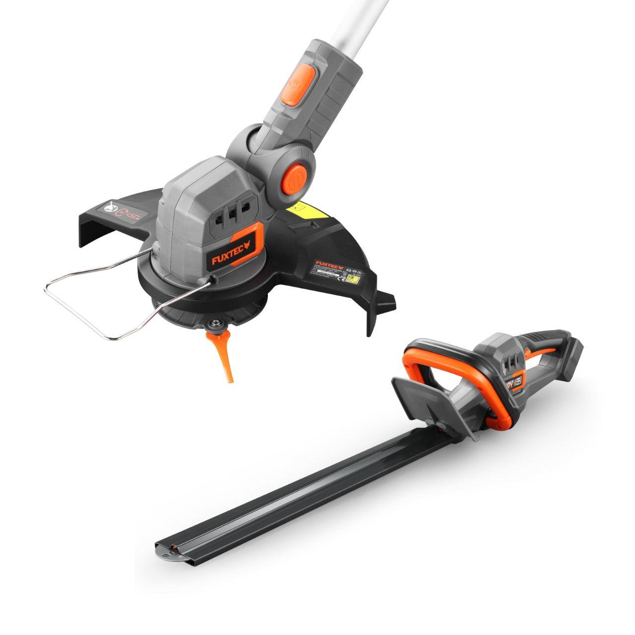 Zahradní sada FUXTEC 20V FX-20VSET5 pro vyžínac trávy a nužky na živý plot