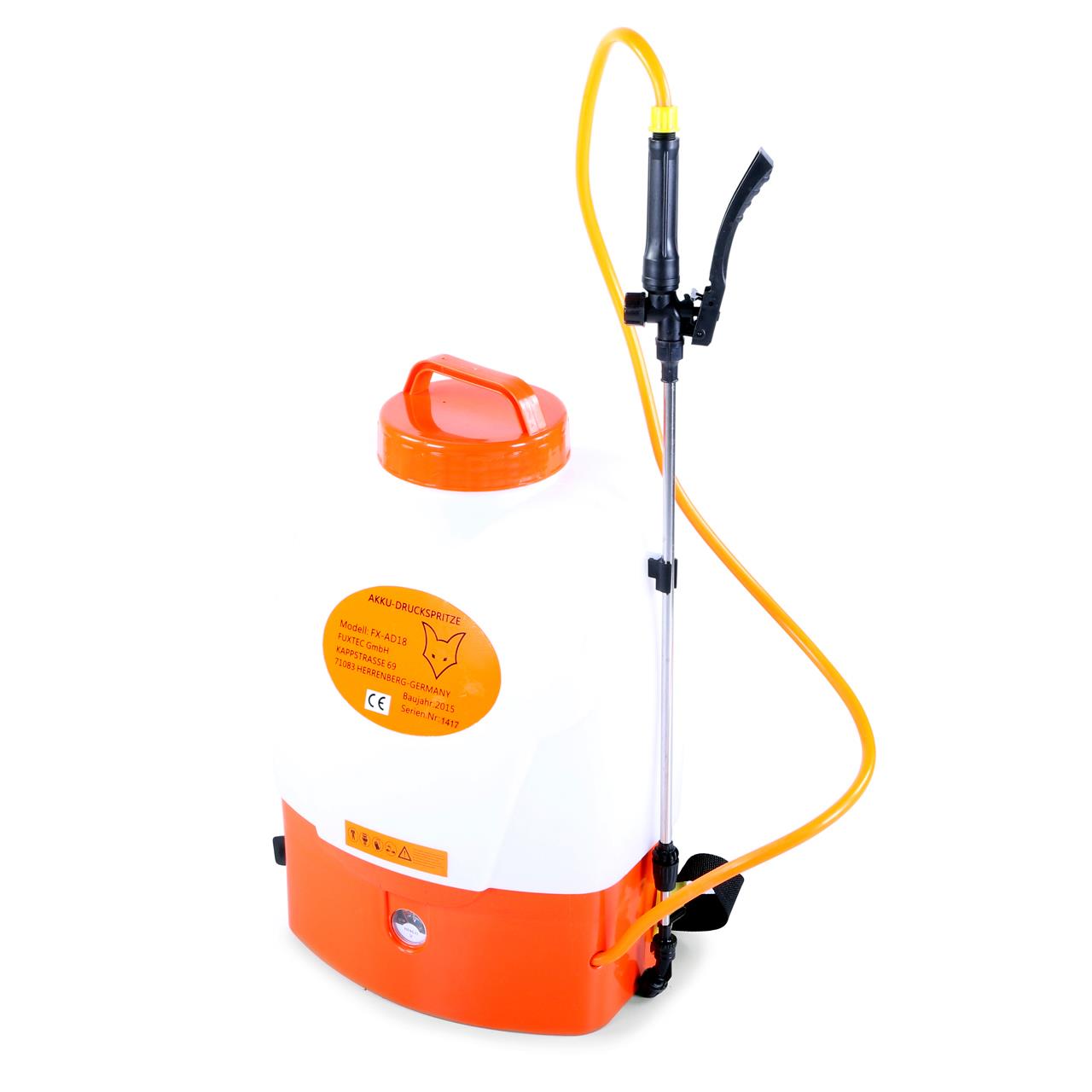 FUXTEC FX-AD18 Batohový prenosný bateriový postrikovac