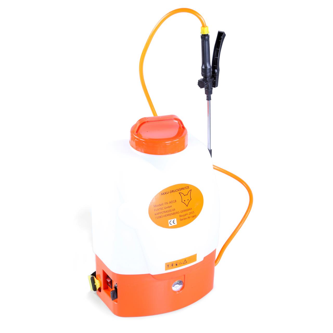 FUXTEC FX-AD18 Batohový prenosný bateriový postrikovac