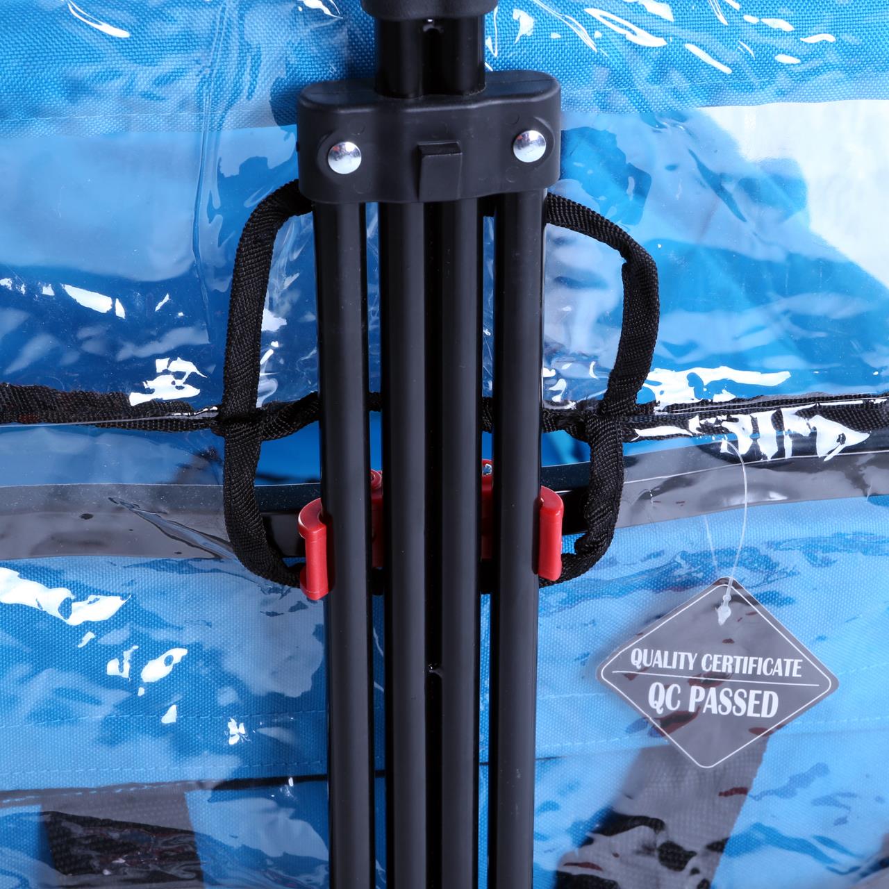 Pruhledný kryt proti dešti pro rucní vozík CT500