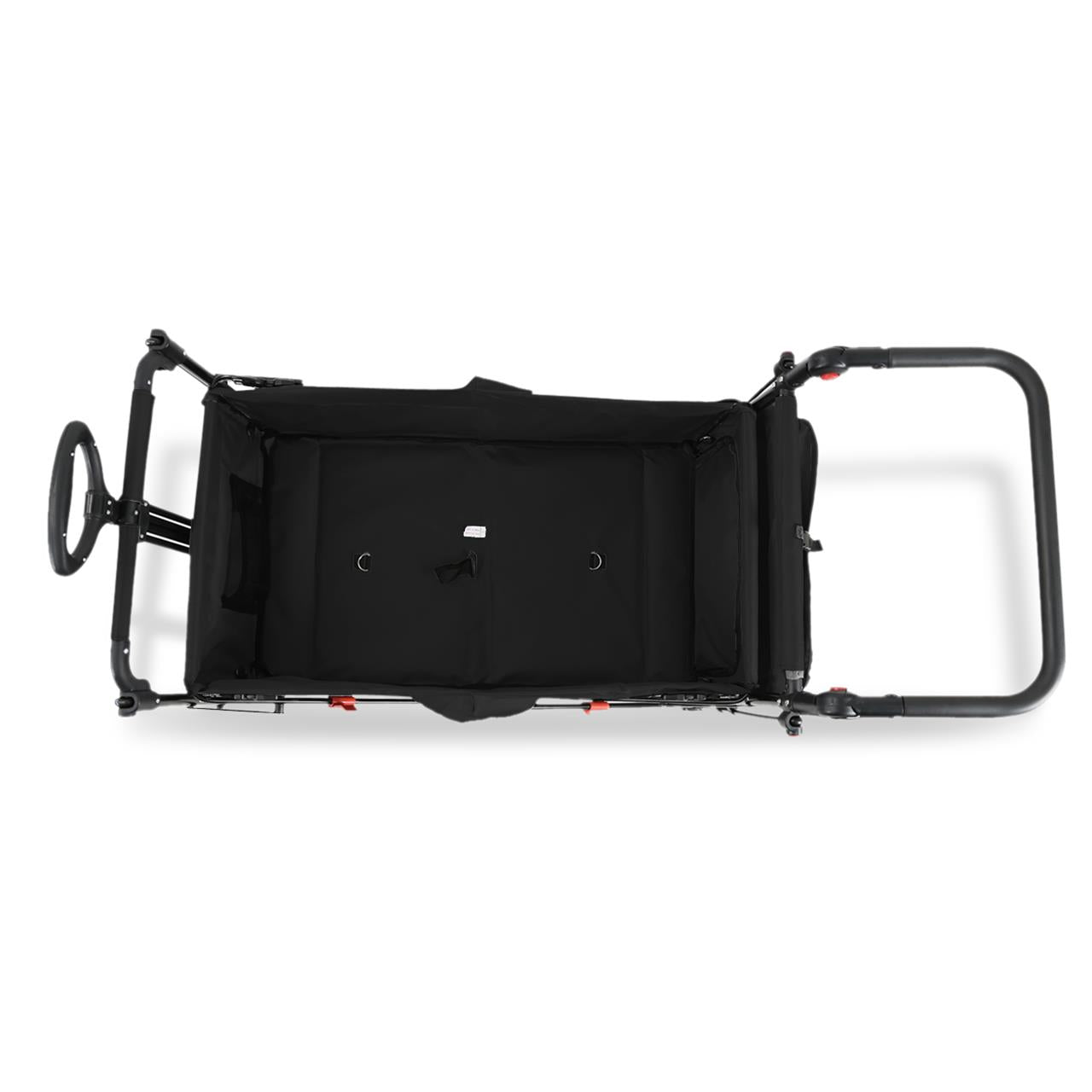 Rucný vozík FUXTEC FX-CT800 so slnecnou strieškou s UV ochranou, tlacnou rukovätou a vnútorným rozšírením