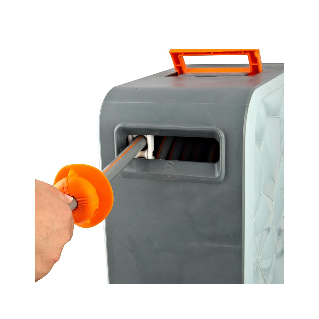 20m moderní ctvercový hadicový naviják