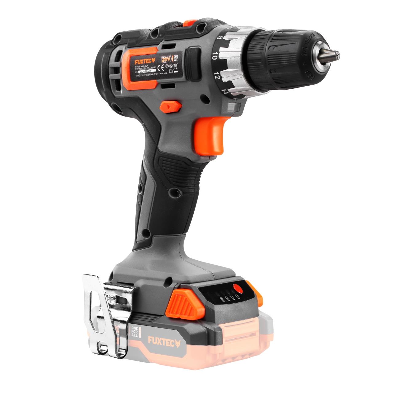 Akumulátorový šroubovák FUXTEC 20V FX-E1BS20 bez akumulátoru, bez nabíjecky