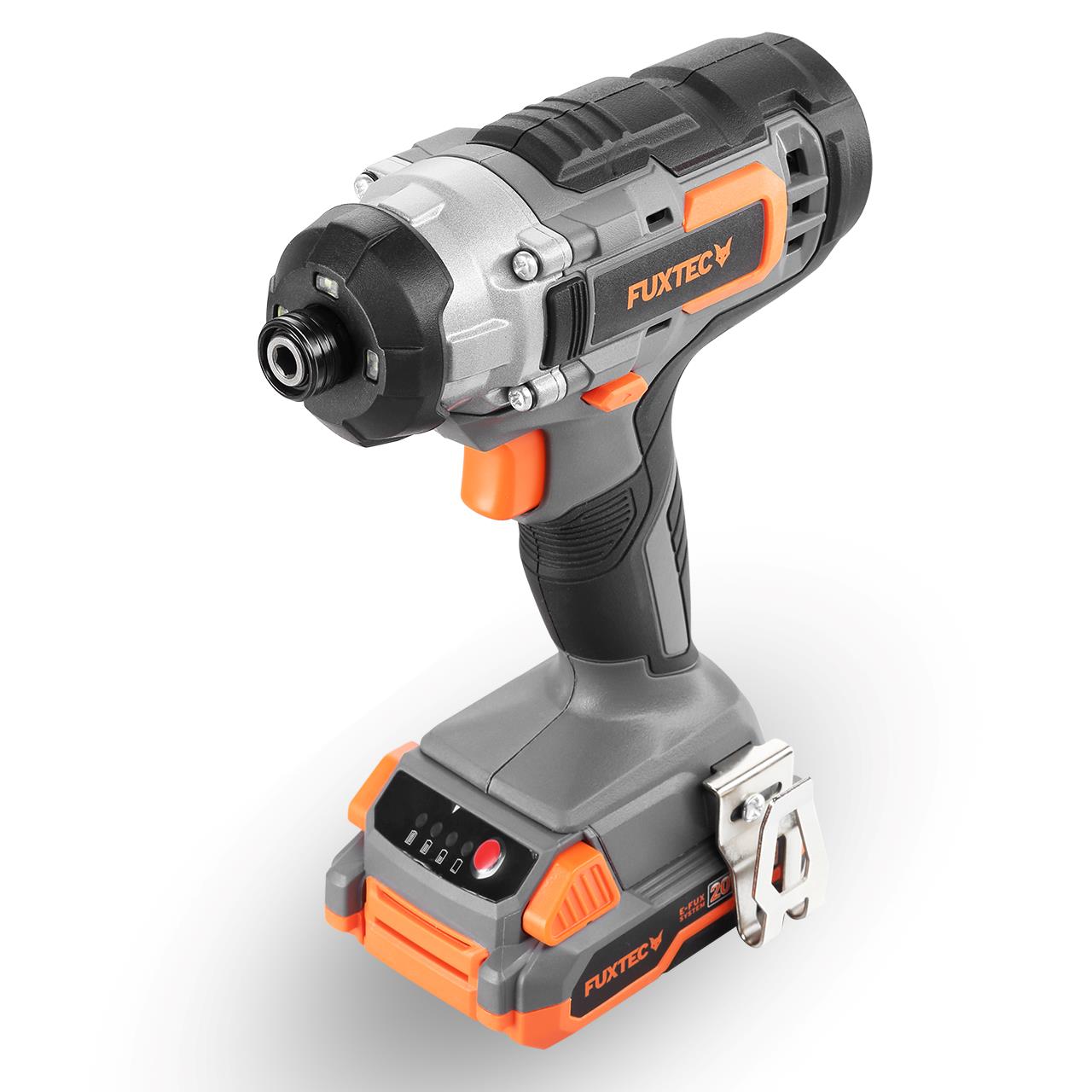 Akumulátorová príklepová vrtacka FUXTEC 20V FX-E1IS20 SET s 1 x akumulátorom 2Ah, 1 x nabíjackou 1A