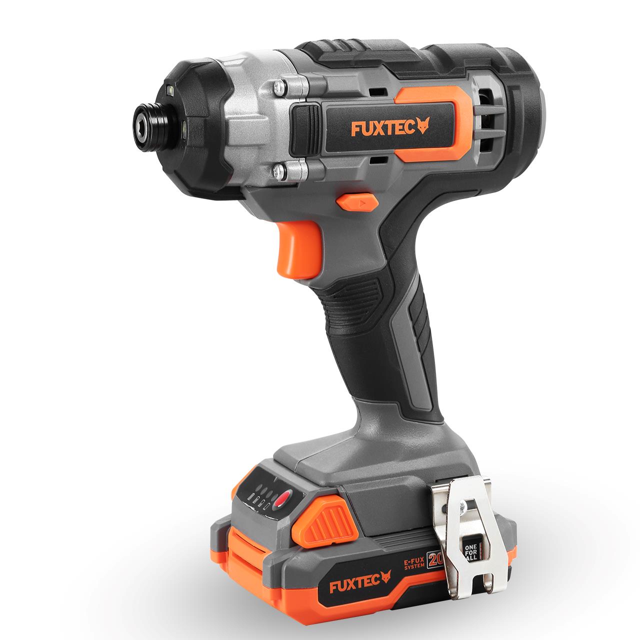 Akumulátorová príklepová vrtacka FUXTEC 20V FX-E1IS20 SET s 1 x akumulátorom 2Ah, 1 x nabíjackou 1A