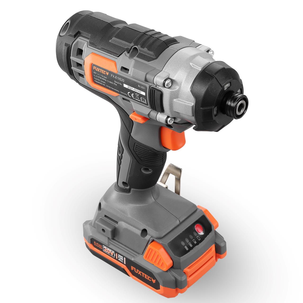 Akumulátorová príklepová vrtacka FUXTEC 20V FX-E1IS20 SET s 1 x akumulátorom 2Ah, 1 x nabíjackou 1A