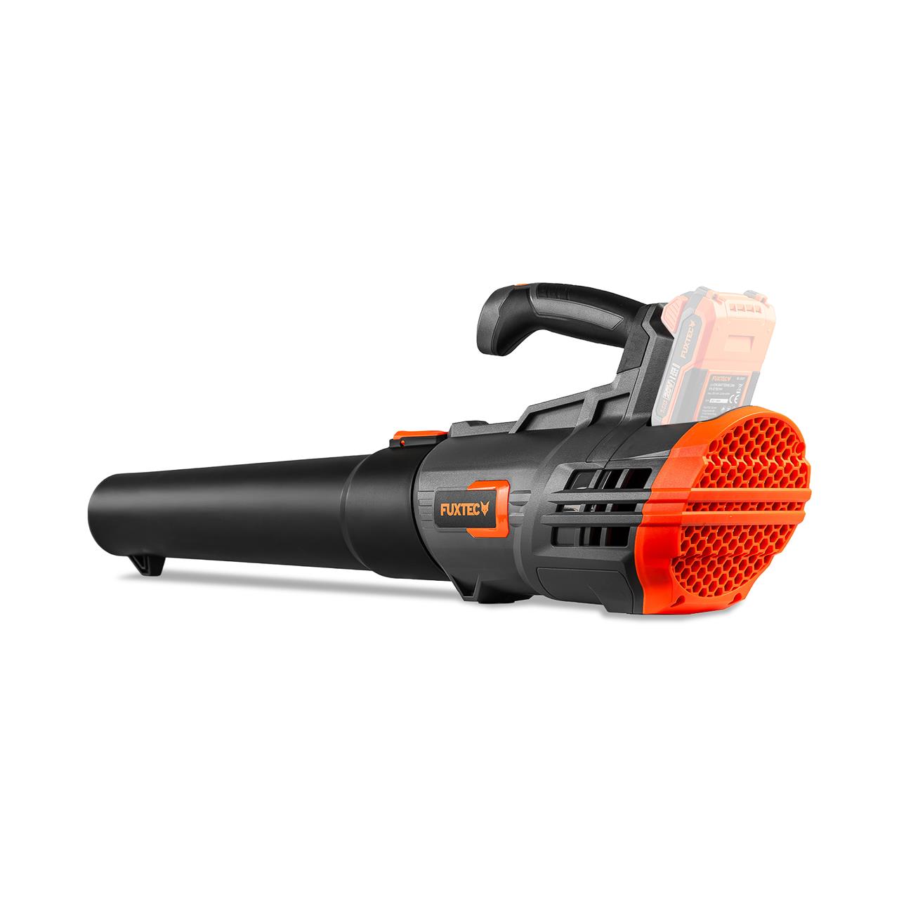 20V akumulátorový fukár na lístie FUXTEC FX-E1LB20 bez akumulátora, bez nabíjacky