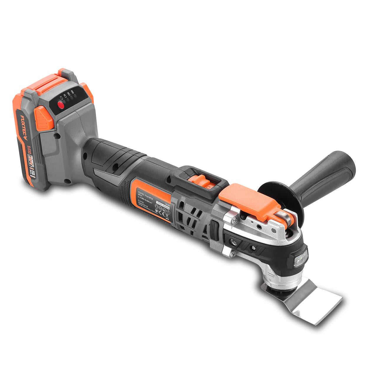 FUXTEC 20V akumulátorové multifunkcní náradí FX-E1MT20 SET s 1 x akumulátorem 2Ah, 1 x nabíjeckou 1A