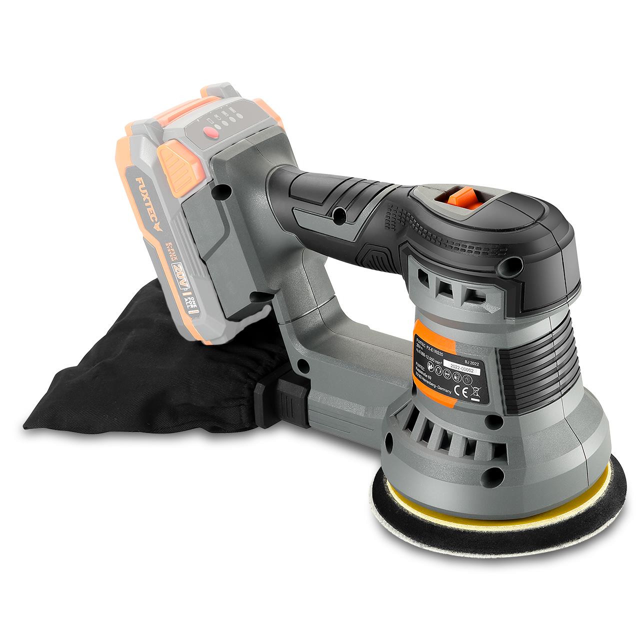 Akumulátorová 20V rotacní bruska FUXTEC FX-E1RS20 bez akumulátoru, bez nabíjecky