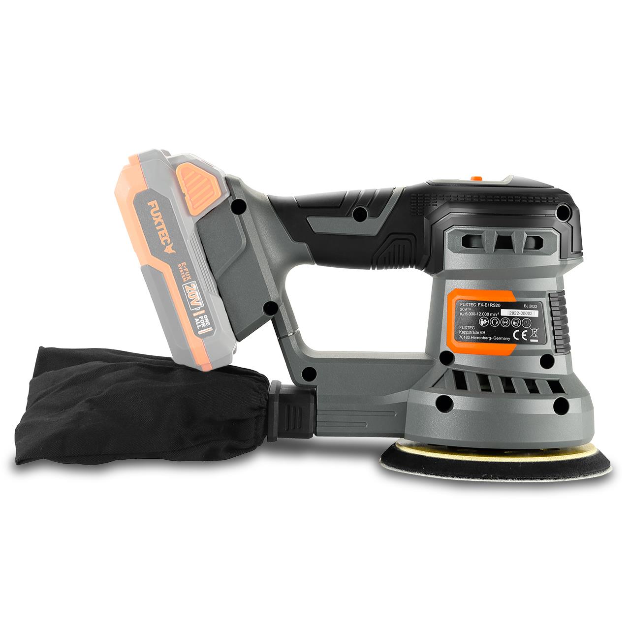 Akumulátorová 20V rotacní bruska FUXTEC FX-E1RS20 bez akumulátoru, bez nabíjecky