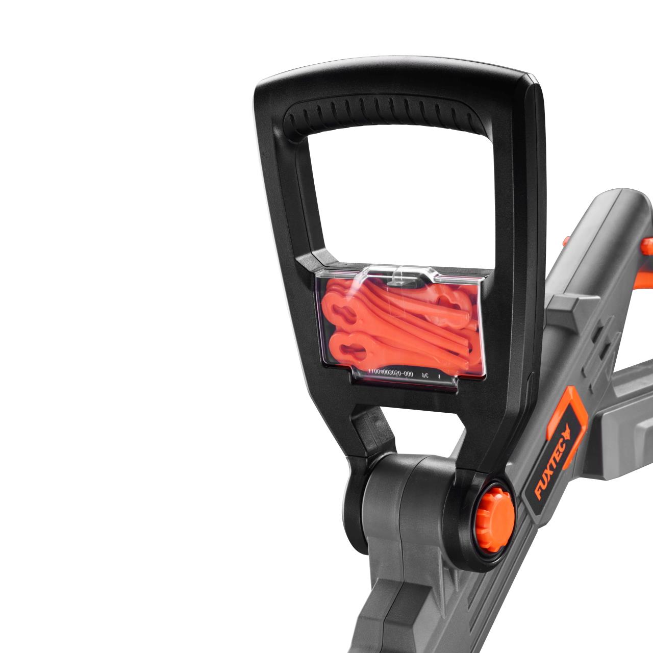 FUXTEC 20V akumulátorový vyžínac FX-E1RT20 SET s 1 x akumulátorom 2Ah, 1 x nabíjackou 2,4A