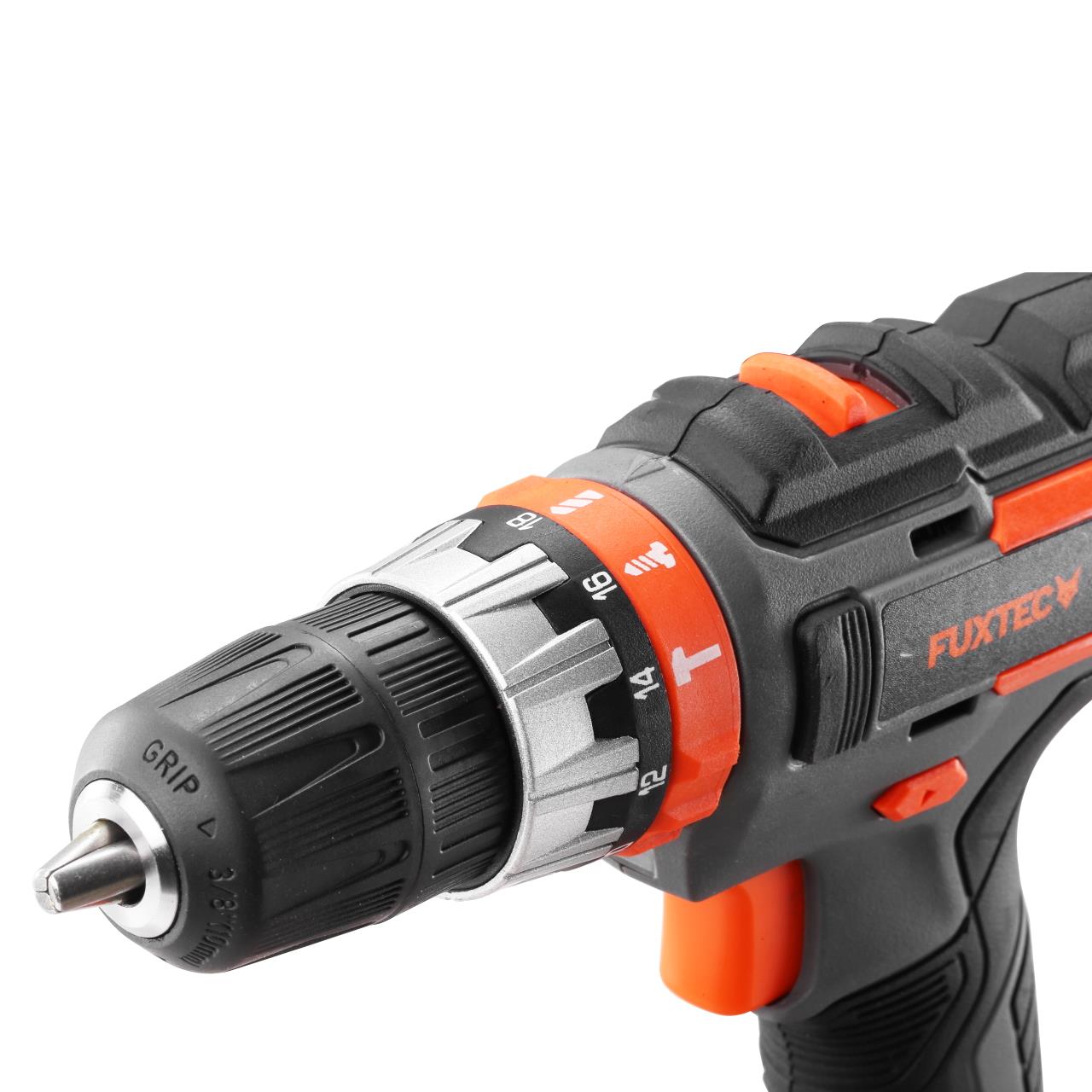 Akumulátorová príklepová vrtacka FUXTEC 20V FX-E1SBS20 bez akumulátoru, bez nabíjecky