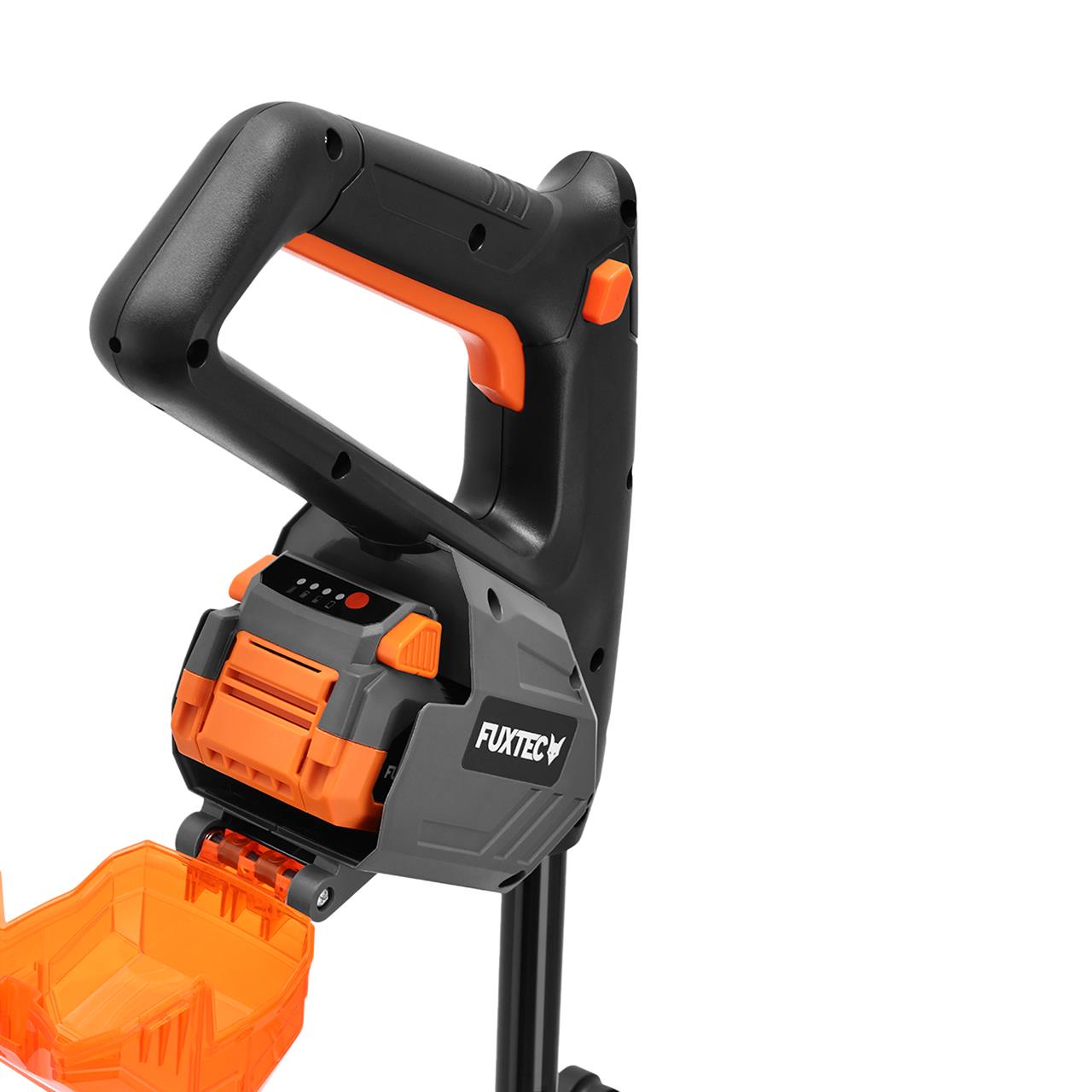 Akumulátorová snehová fréza FUXTEC FX-E1SCH20SET vrátane batérie a nabíjacky