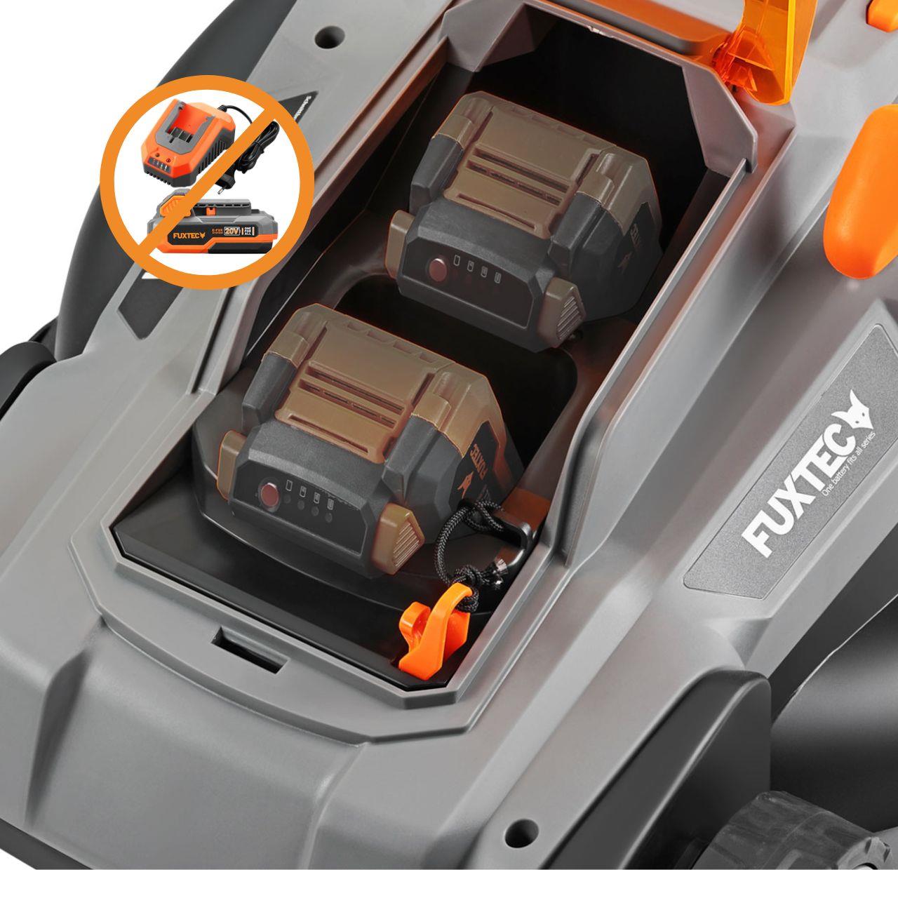 Akumulátorová kosacka FUXTEC 40 V FX-E2RM43 bez akumulátora a nabíjacky