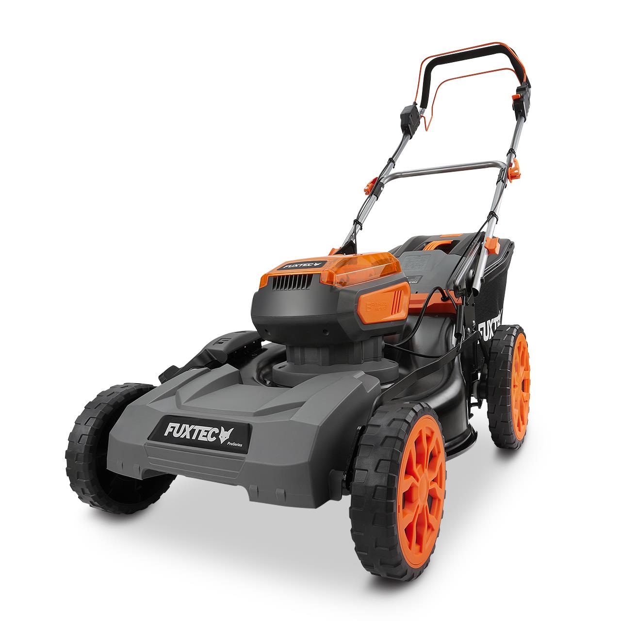 Akku Rasenmäher FX-E2RM46PRO SET mit flexiblem Antrieb