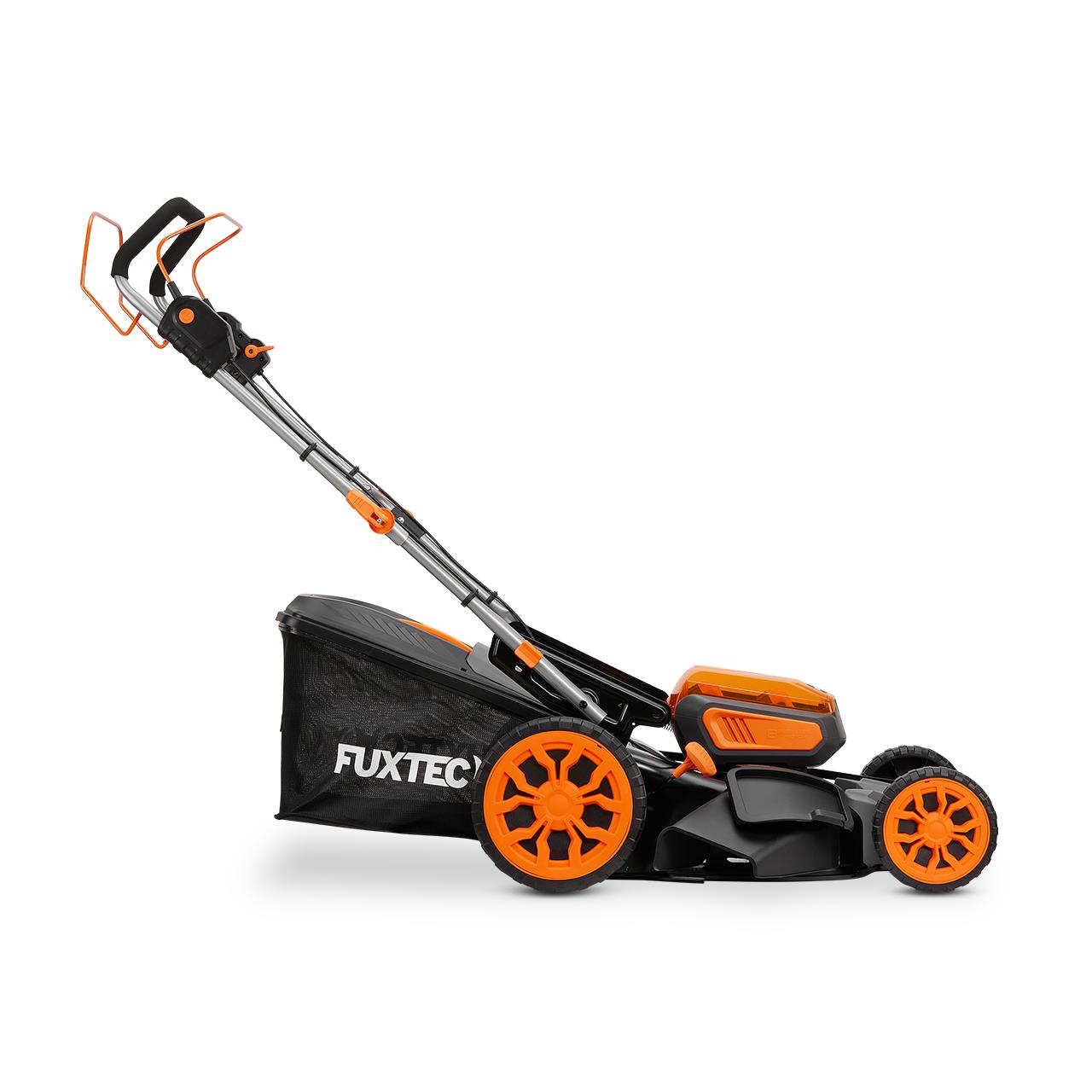 Akku Rasenmäher FX-E2RM46PRO SET mit flexiblem Antrieb