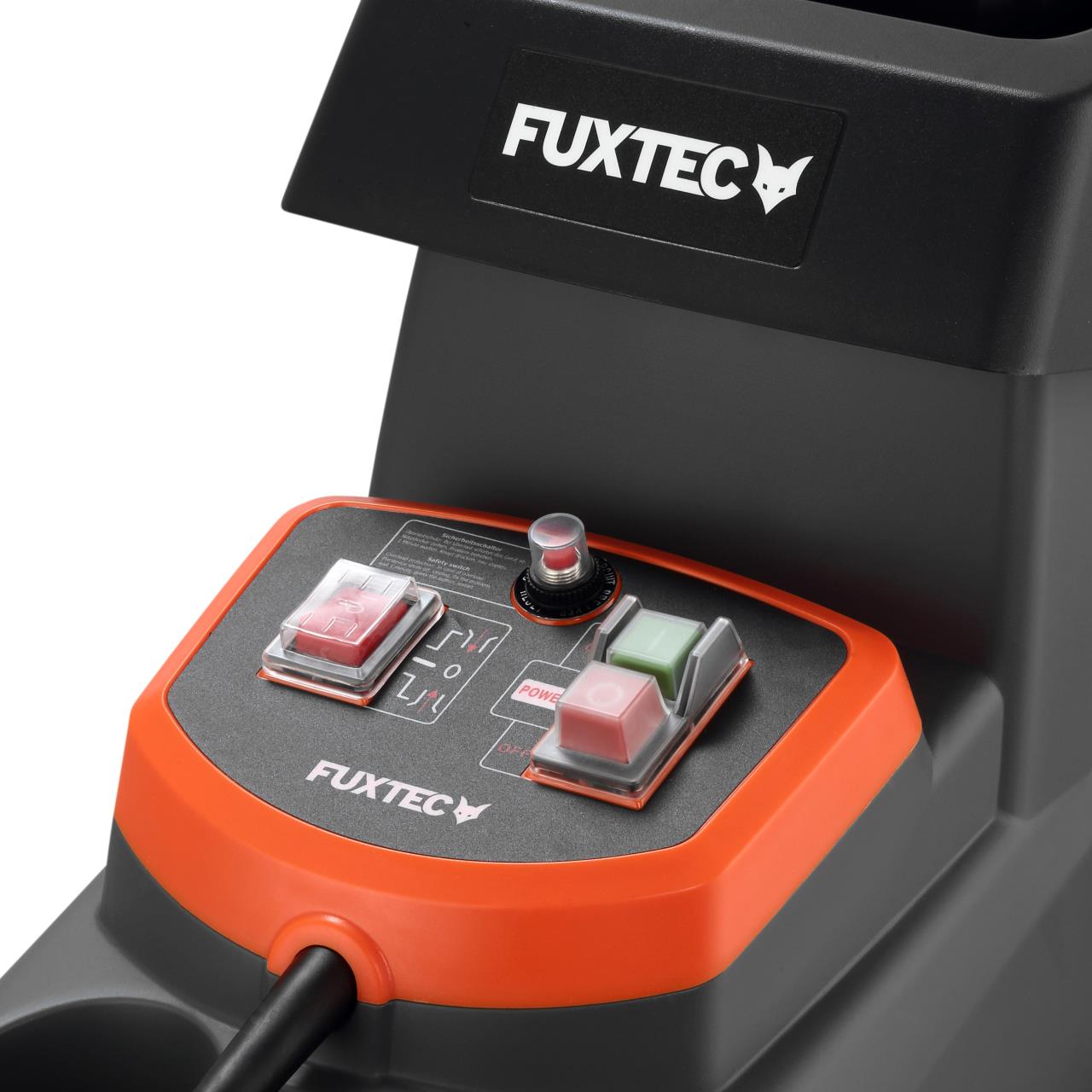 Elektrický záhradný drvic FUXTEC FX-EGH2800B