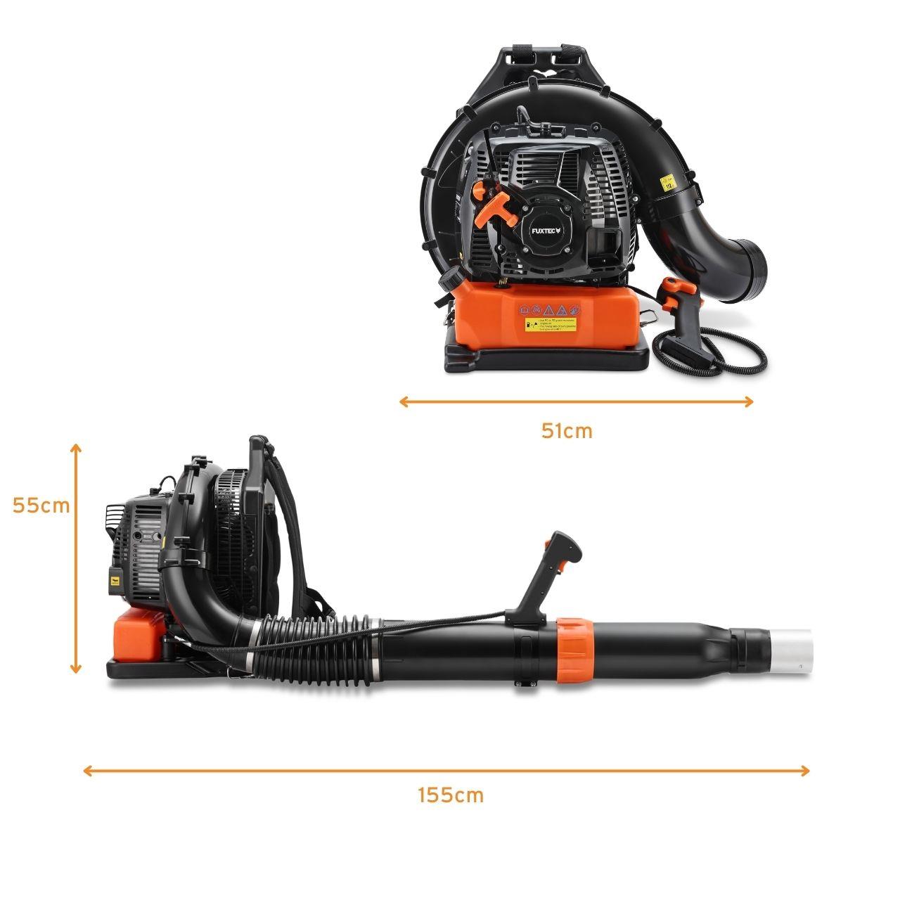 Benzínový rucný fukár na lístie FUXTEC FX-LBP185TPRO