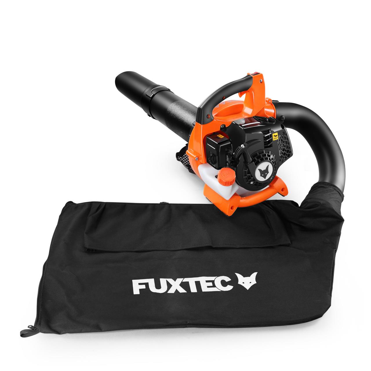 Bild 1 FUXTEC FX-LBS126 4in1 Laubsauger, Laubbläser, Laubhäcksler inkl. zwei Blasrohre