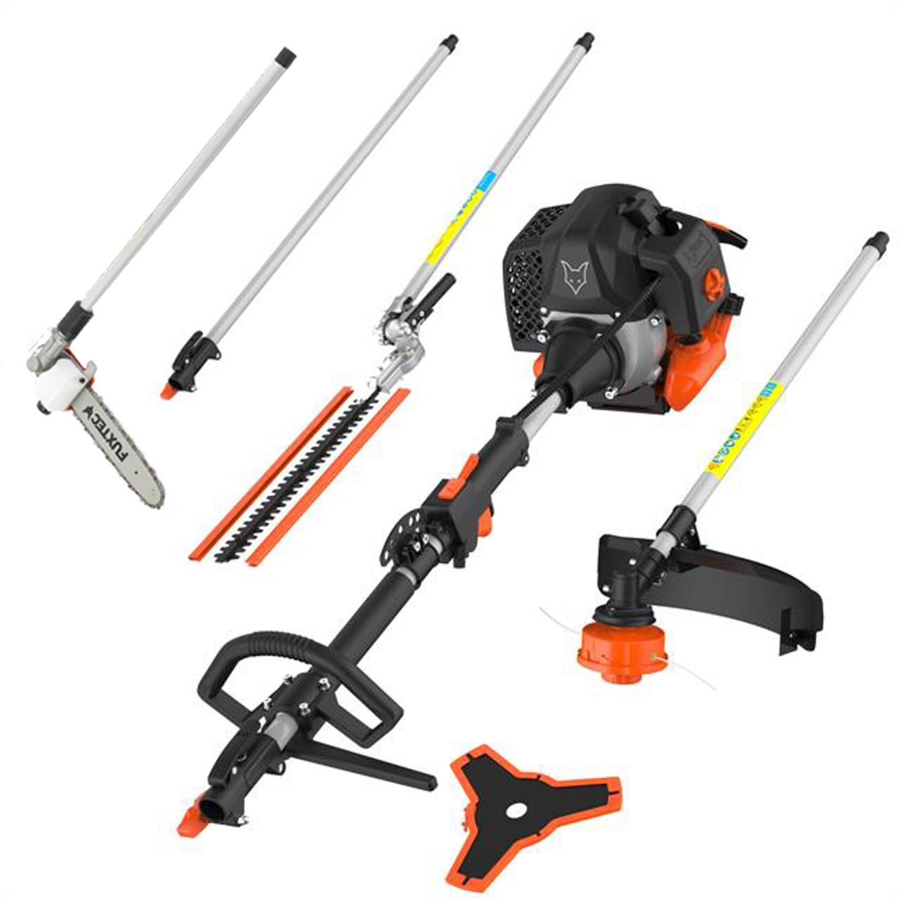 FUXTEC FX-MT252ER Multitool 5v1 benzínový krovinorez s nastavitelným tycovým vyžínacom