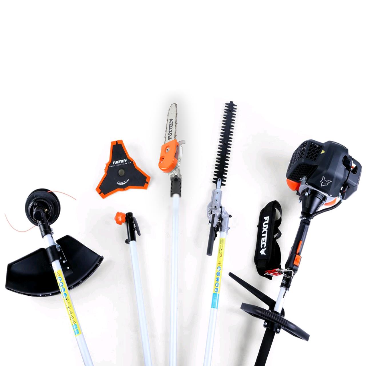 FUXTEC FX-MT252ER Multitool 5v1 benzínový krovinorez s nastavitelným tycovým vyžínacom