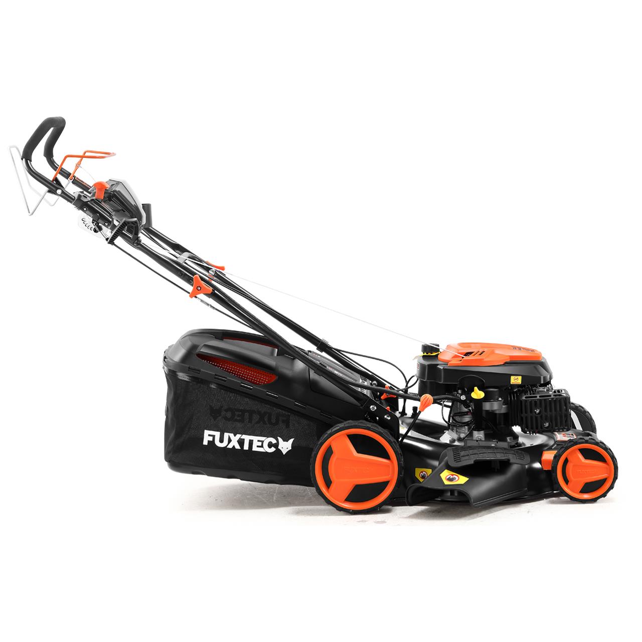 Benzínová kosacka FX-RM5196eS-PRO s elektrickým štartovaním a nastavitelným vlastným pohonom