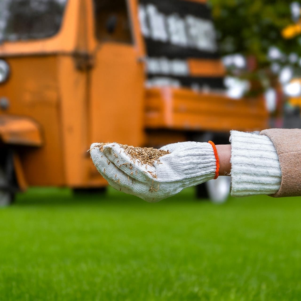 Osivo trávnikov FUXTEC FX-RSNR1 pre opätovný výsev a opravy