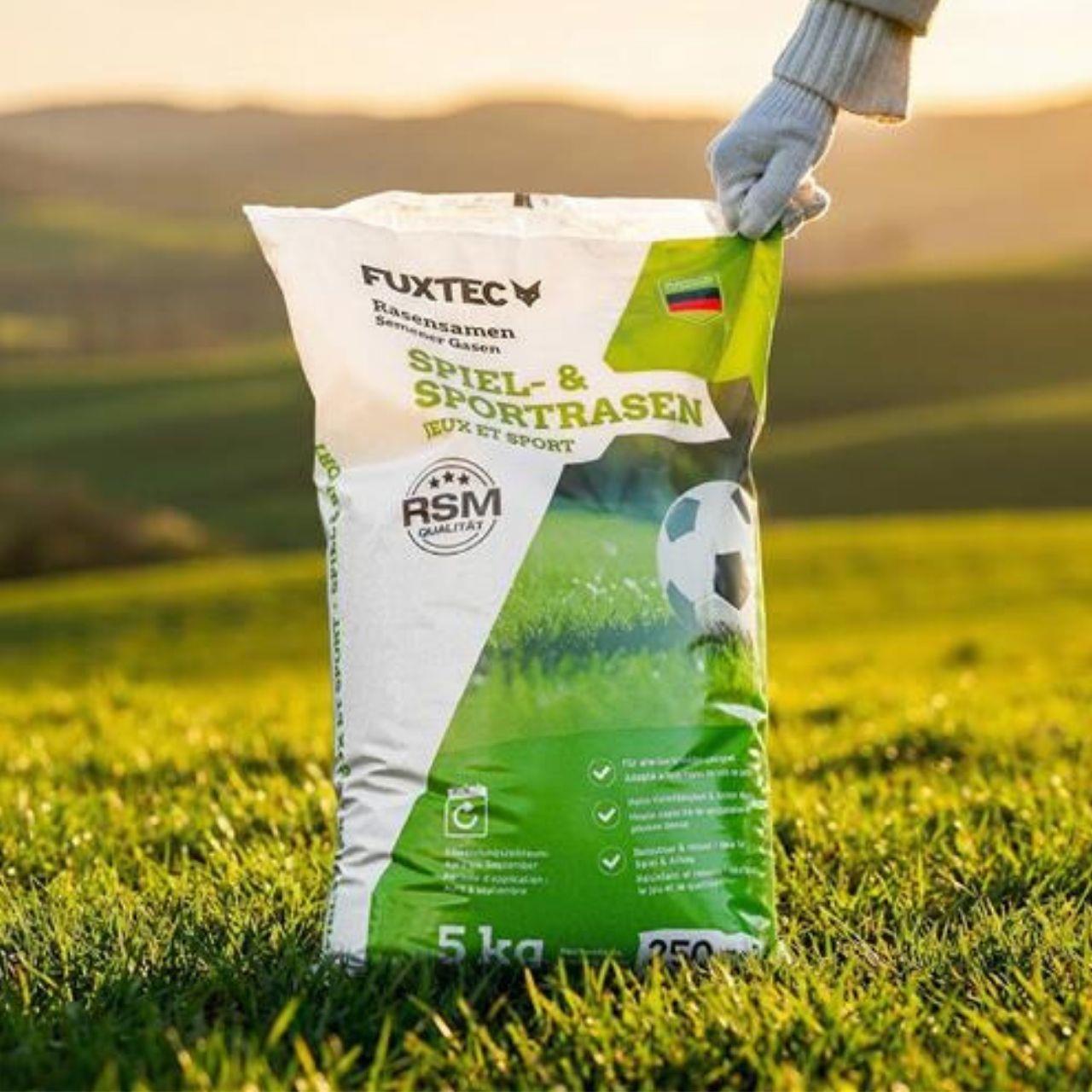 FUXTEC Rasensamen FX-RSSP1 1kg Spiel- & Sportrasen
