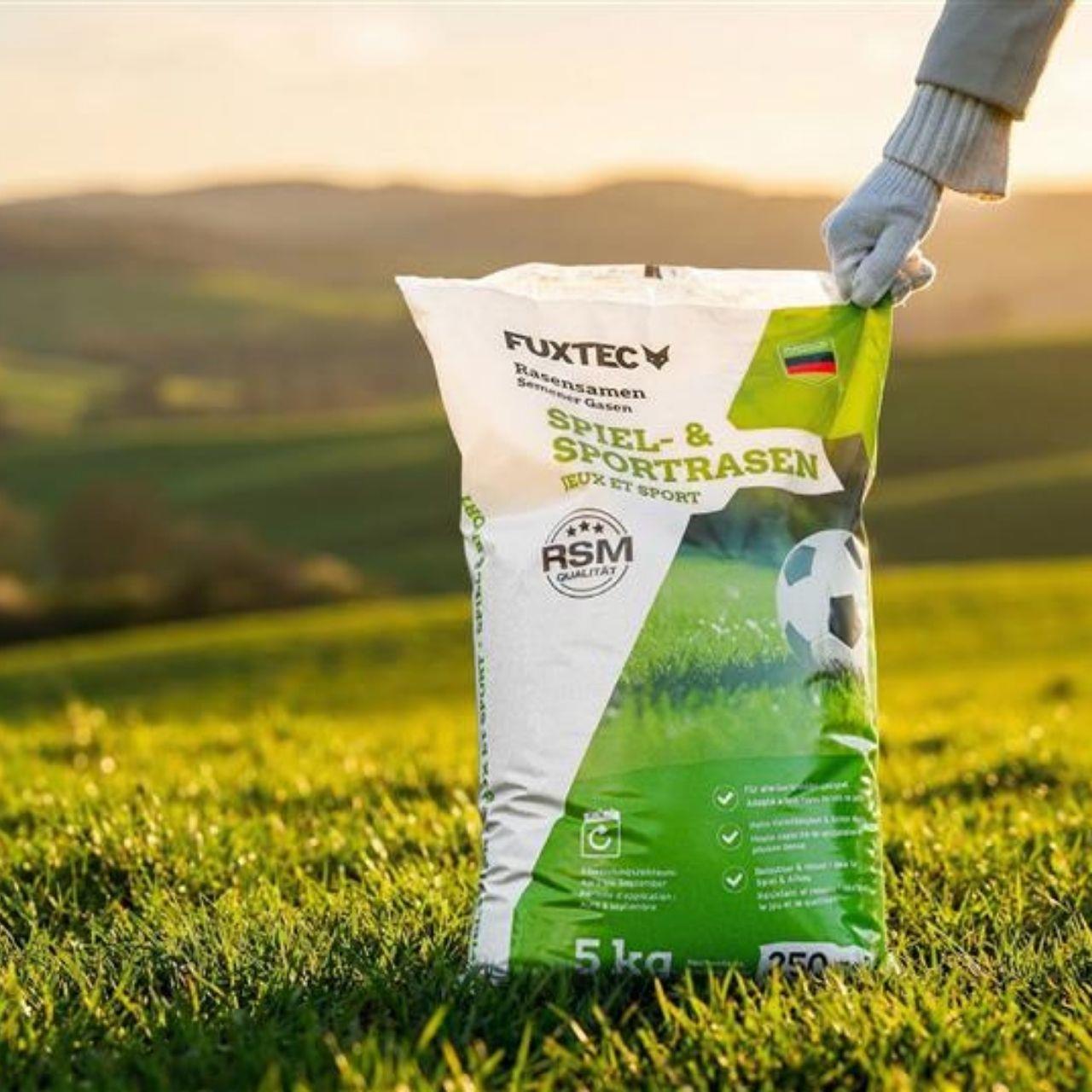 Trávnikové osivo FUXTEC FX-RSSP5 5 kg hracie a športové trávniky