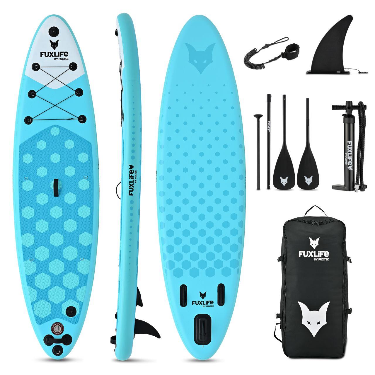 Bild 1 FUXLIFE Stand Up Paddle Board FX-SUP320D1 grau