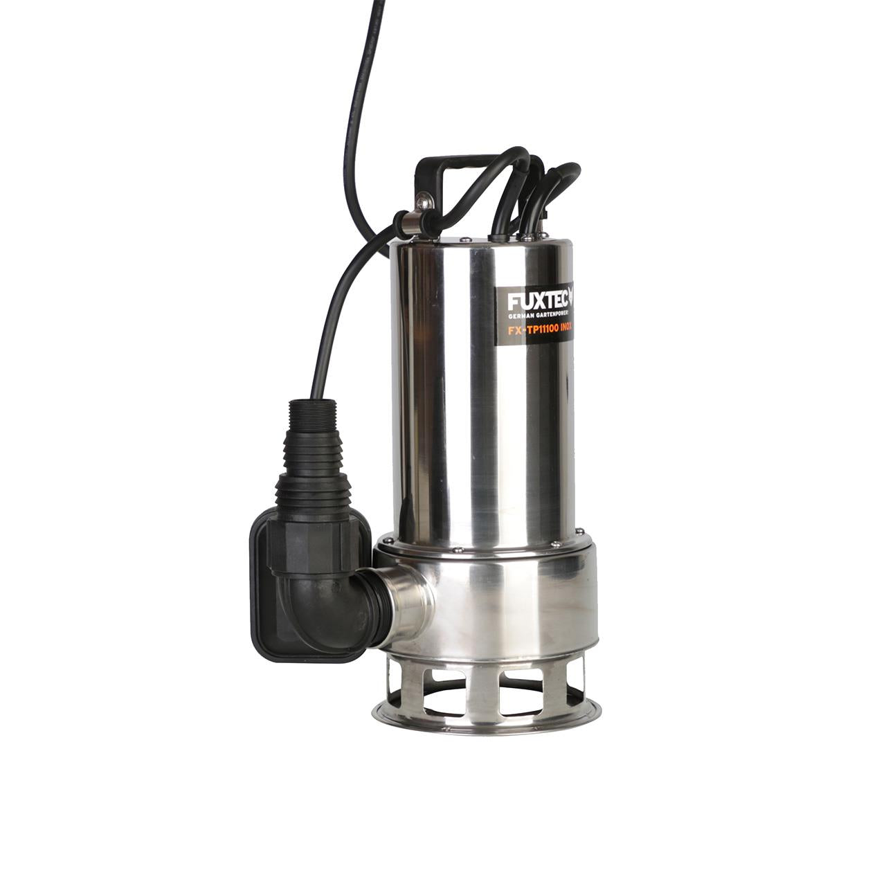 Ponorné cerpadlo FUXTEC - cerpadlo na odpadní vodu FX-TP11000 INOX (nerezová ocel) - 1100 Watt