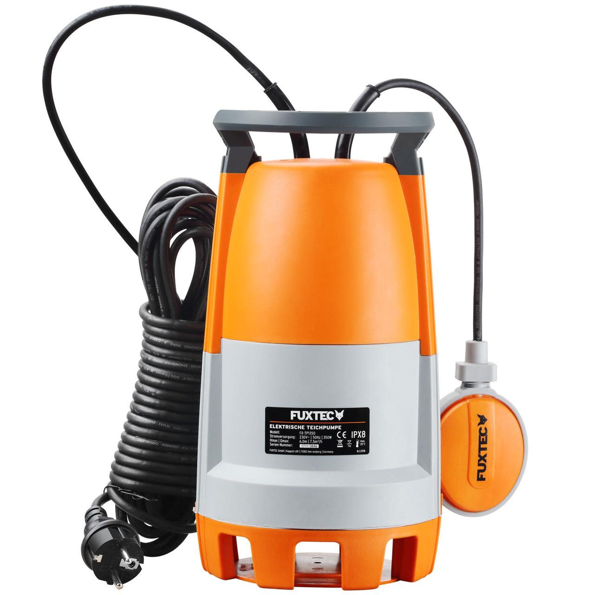 Ponorné cerpadlo FUXTEC FX-TP1350 - 350 W