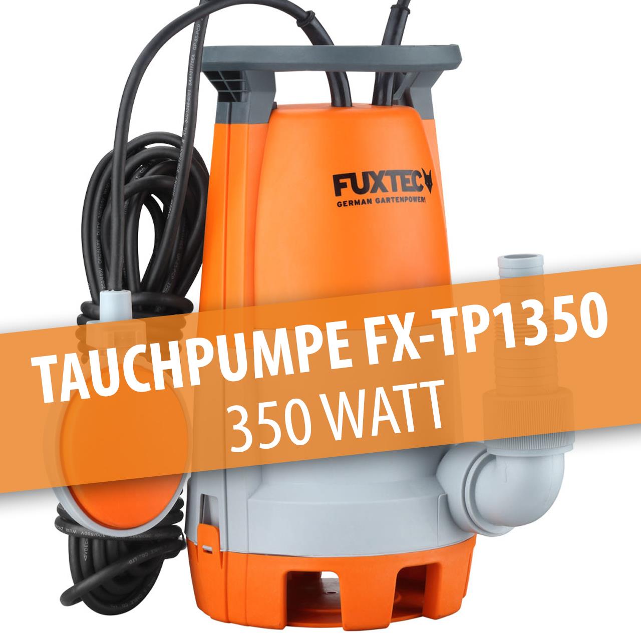 Ponorné cerpadlo FUXTEC FX-TP1350 - 350 wattu