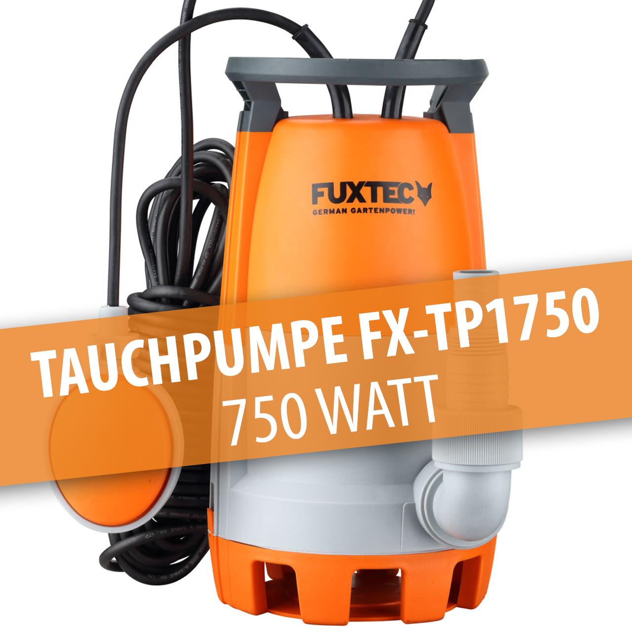 Ponorné cerpadlo FUXTEC FX-TP1750 - 750 Wattu