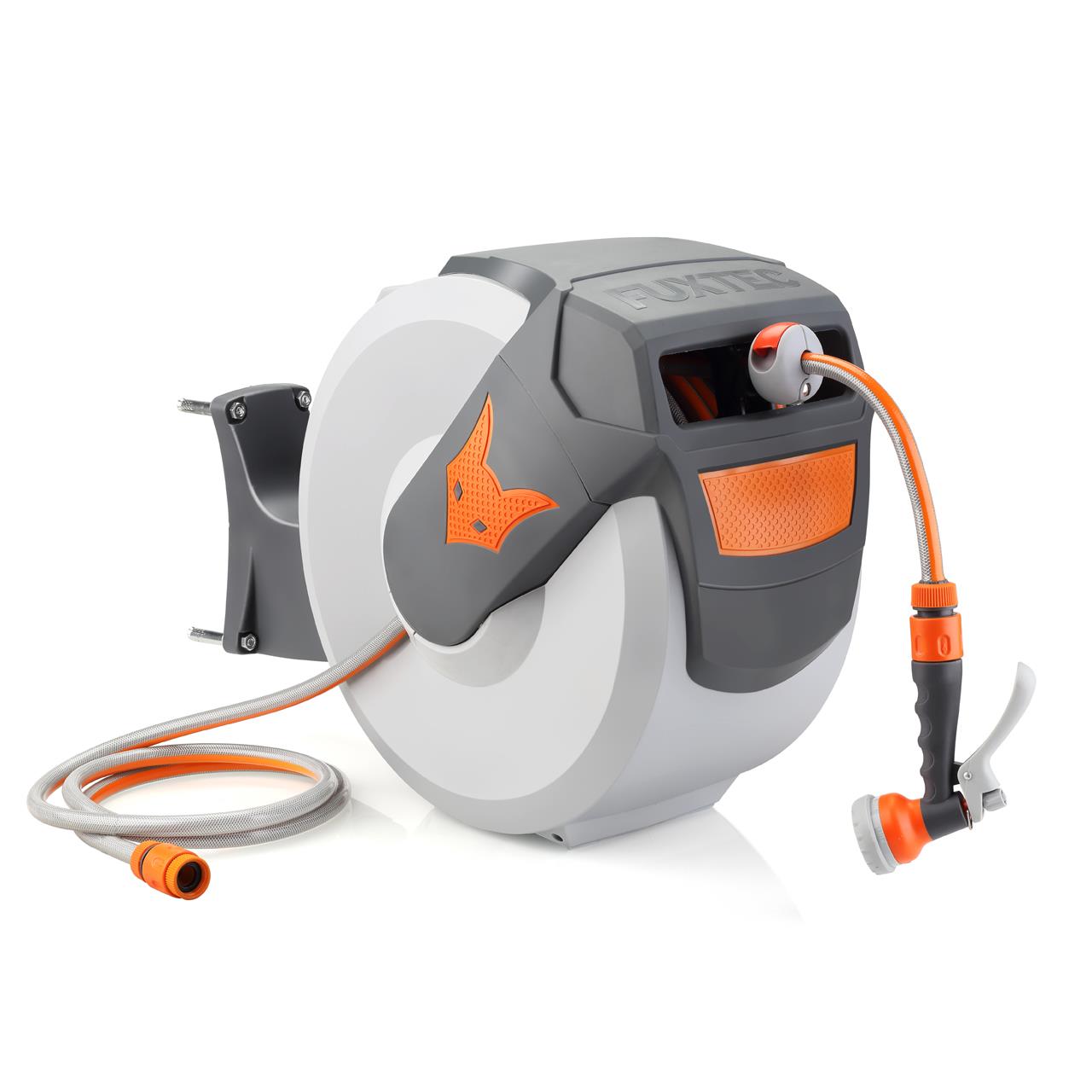 Navijak na vodnú hadicu FUXTEC 30 m okrúhly FX-WSA30