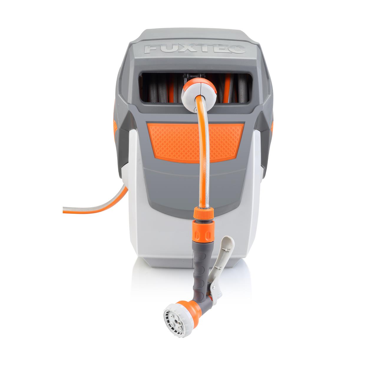 Bild 1 FUXTEC Wasserschlauchaufroller 20m rund FX-WSA20
