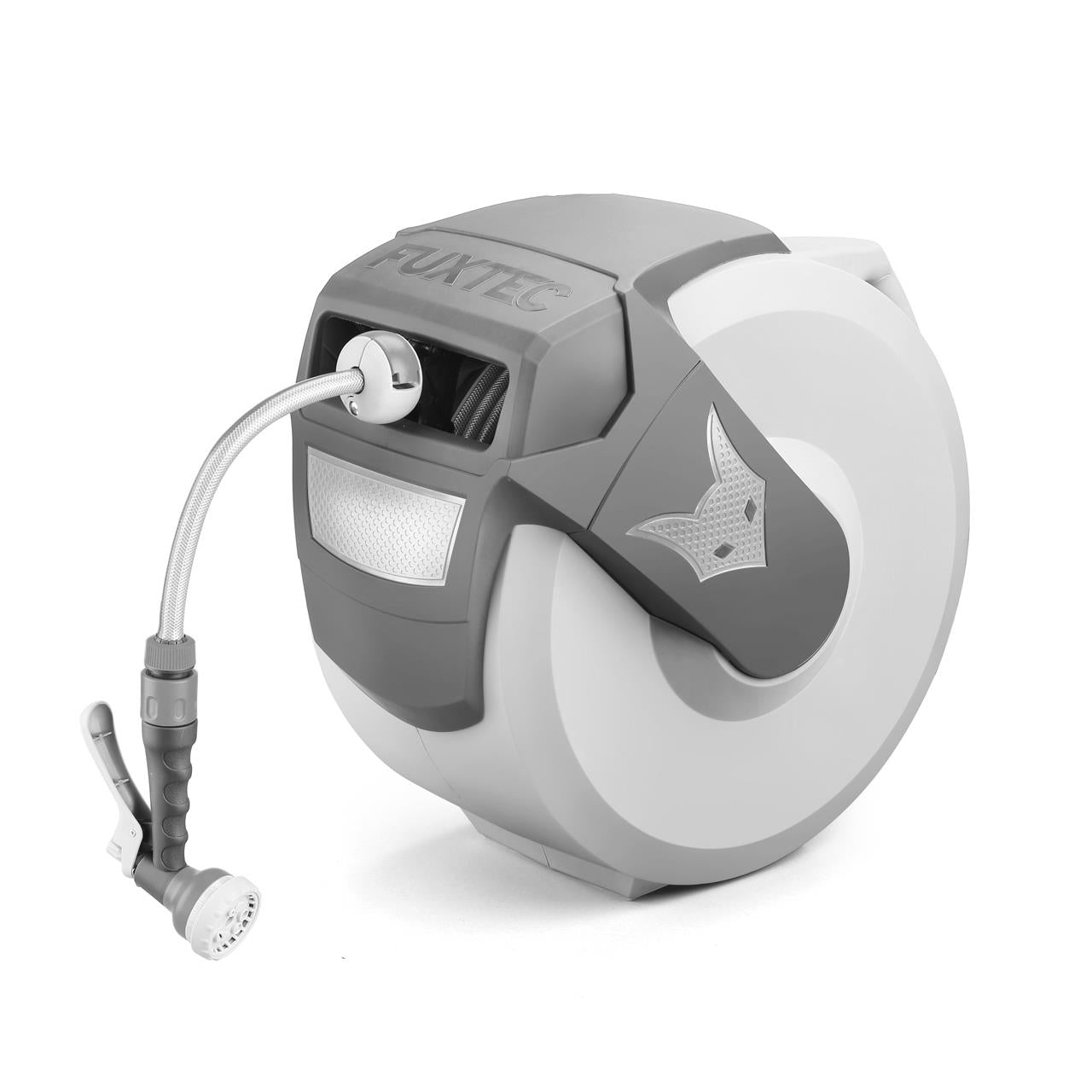 FUXTEC Naviják na vodní hadici 30 m kulatý FX-WSA30G šedý
