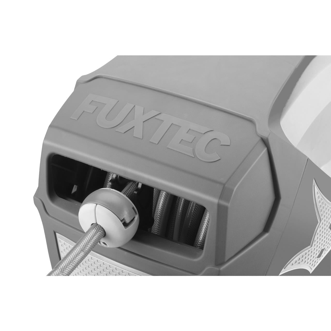 FUXTEC navijak na vodnú hadicu 20 m okrúhly FX-WSA20G sivý