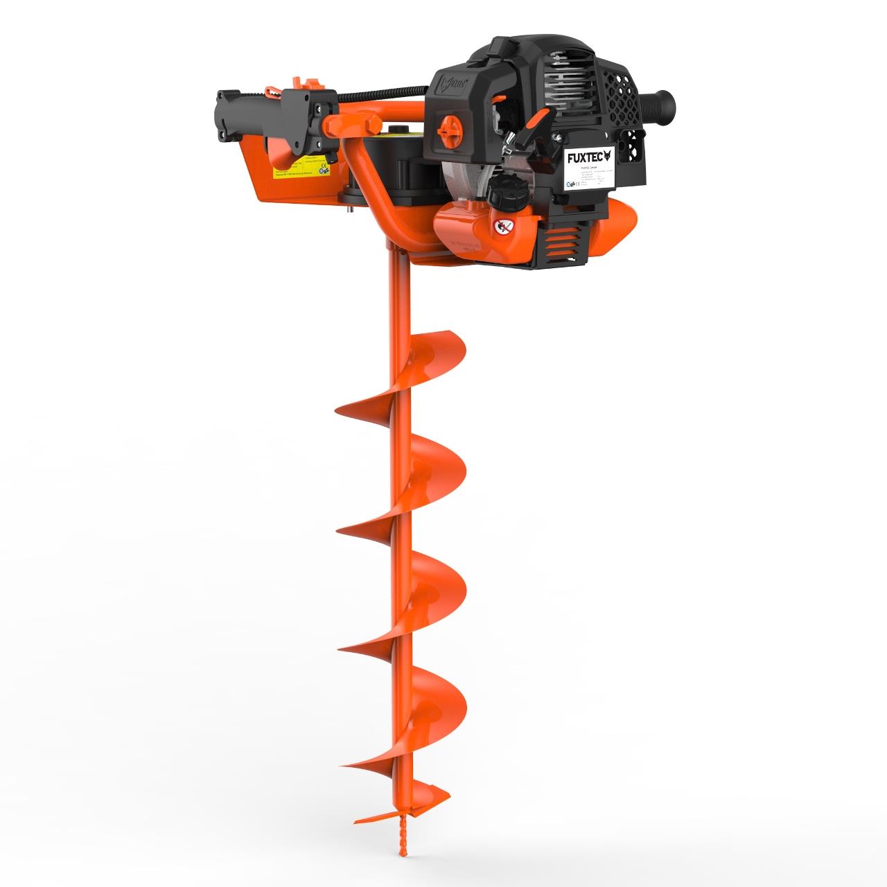 FUXTEC FX-EB152 zemný vrták vrátane 100,150,200mm nástavcov