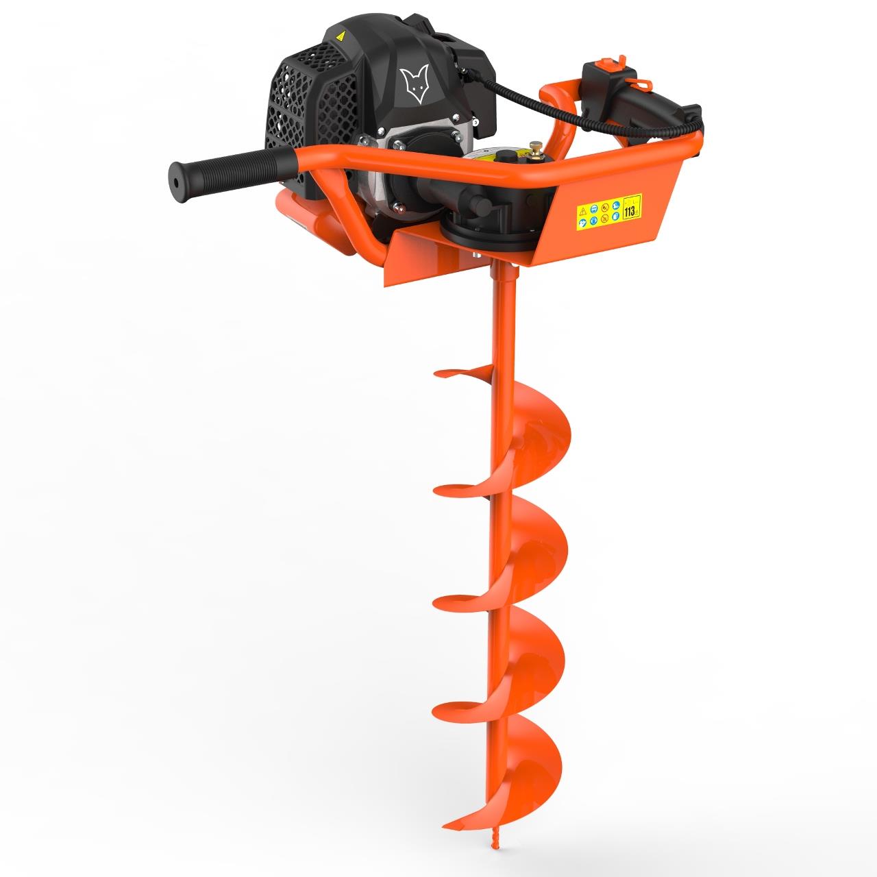 FUXTEC FX-EB152 zemný vrták vrátane 100,150,200mm nástavcov