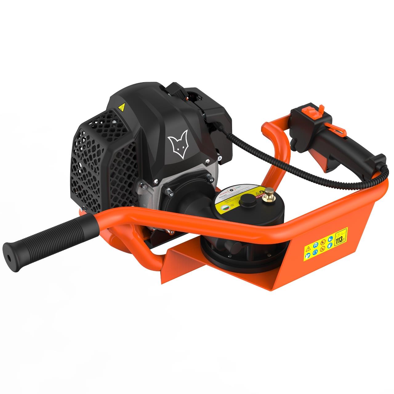 FUXTEC FX-EB152 zemný vrták vrátane 100,150,200mm nástavcov