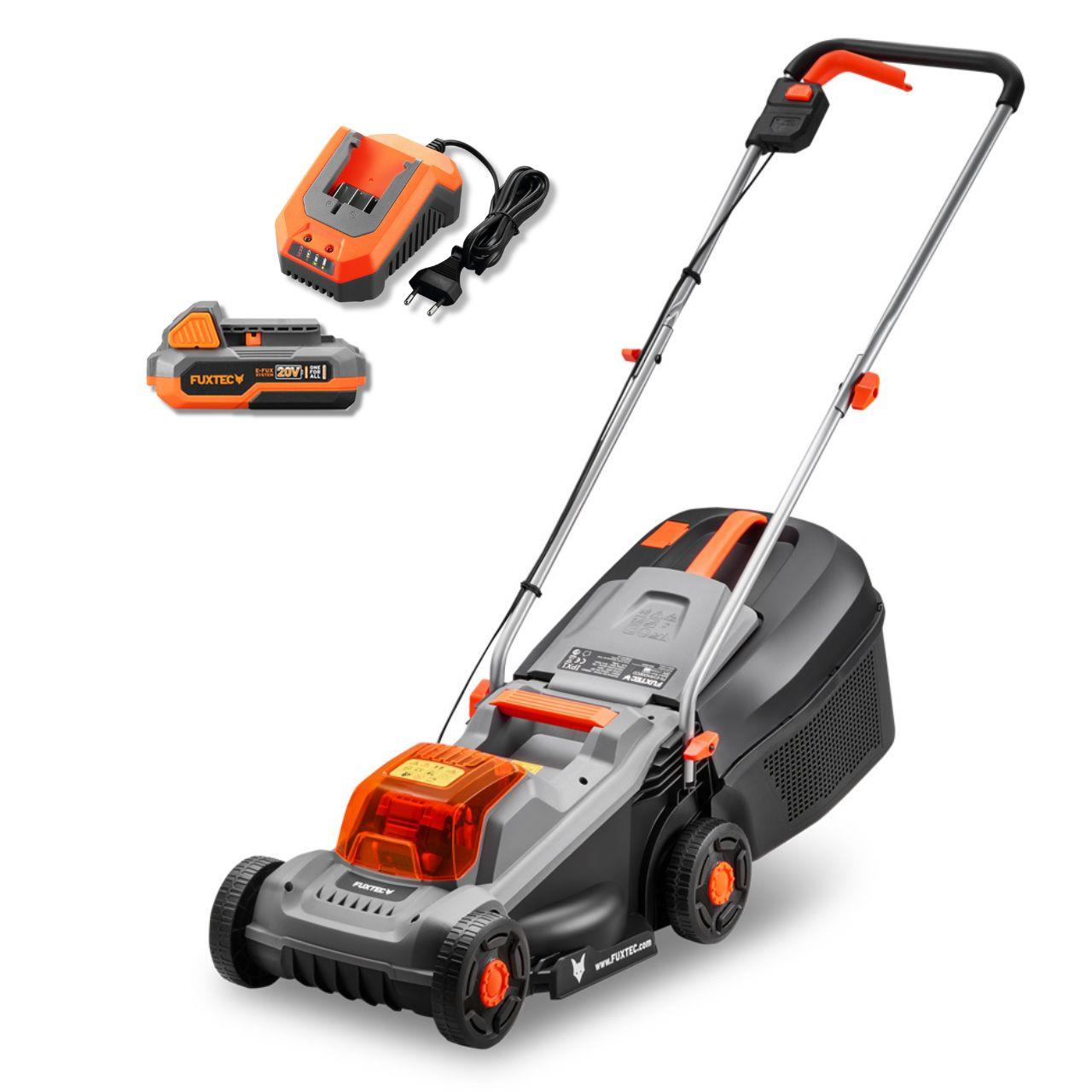 Akumulátorová kosacka FUXTEC 20V FX-E1RM20ECO-SET