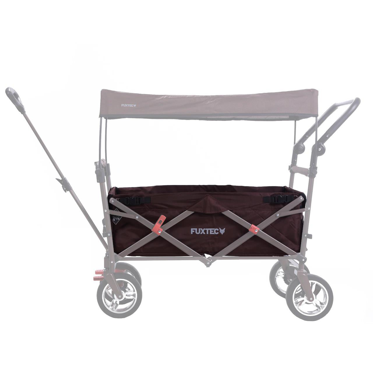 Látkový potah sedadla pre rucný vozík CT-700 v hnedej farbe