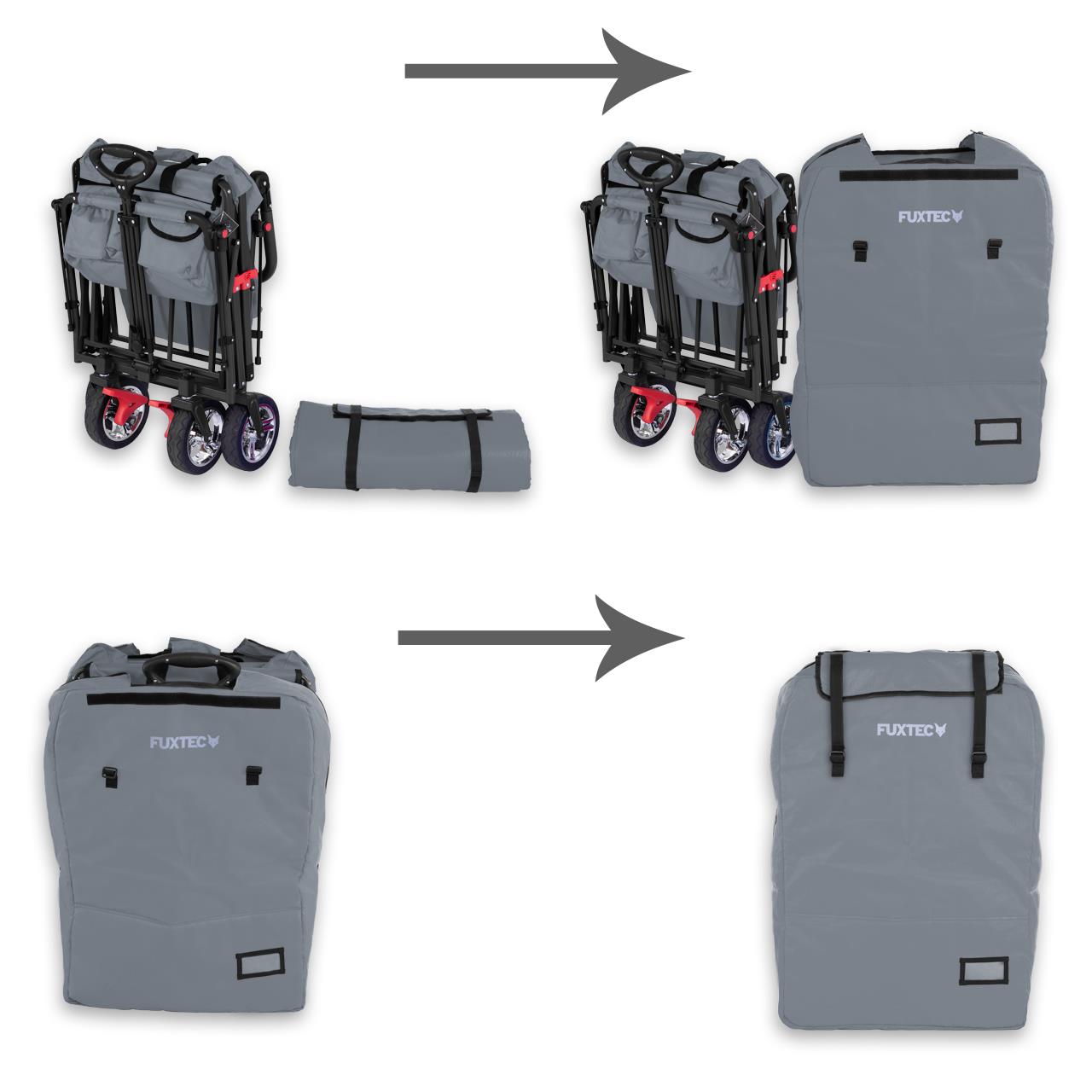 Gepolsterte Transporttasche FX-CT700 / FX-CT800 / FX-CTB800 Grau